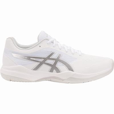 Asics Gel-Game 7 - Miesten Tenniskengät - Valkoinen/Hopea